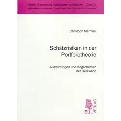 Schätzrisiken in der Portfoliotheorie