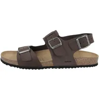 GEOX Herren U Sandal Ghita A Sandalen,Dk Coffee,45 EU