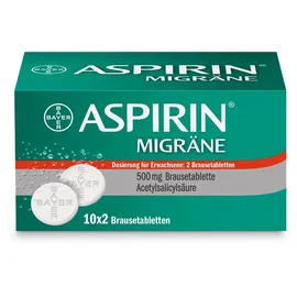 Bayer Aspirin Migräne 500 mg Brausetabletten