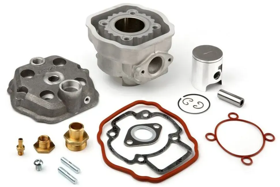 Airsal Gilera/piaggio Nrg/ntt Lc Con Testa Ø40 Mm 50cc Zylinderkit - Silver - One Size