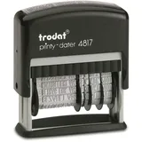 Trodat 4817 selbstfärbend schwarz