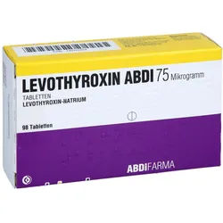 LEVOTHYROXIN Abdi 75 Mikrogramm Tabletten 98 St