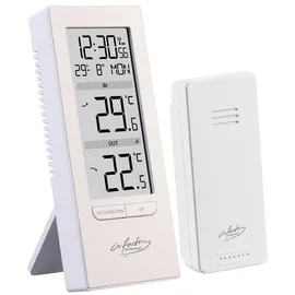 Infactory Digitale Temperaturstation Weiß 35.1129