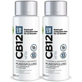 CB12 White Mundspülung 500 ml x 2