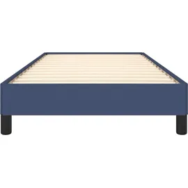 vidaXL Bettgestell 90 x 200 cm Blau