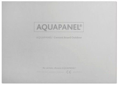 AQUAPANEL Cement Board Outdoor 125 x 90 x 1,25 cm - 1 Platte (1,125...