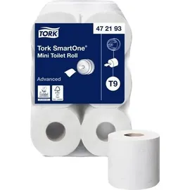 TORK Toilettenpapier Mini Smartone 2-lagig 12 Rollen à 620 Blatt