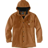 CARHARTT Wind and Rain Bonded Jacke (Brown,M) - Braun - M