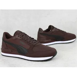 Puma ST Runner v4 Herren Weite E Chocolate Brown/Black/White 42