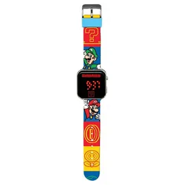 Kids Euroswan Super Mario LED Kinder Armbanduhr
