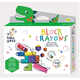 haku yoka Wachsmalkreiden-Set T-Rex 2 St. kräftige Farben