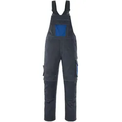 Latzhose "LEIPZIG" Unique - 90C62 - schwarzblau/kornblau