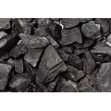 Bellamoli Granulati Splitt Schiefer 20 - 50 mm schwarz