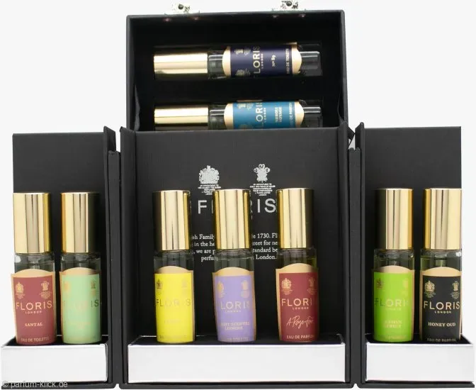 Floris Travel Case Gift Set 9 Pieces