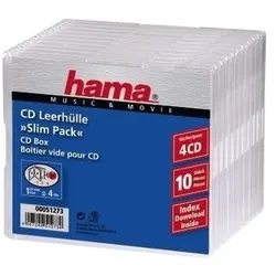 CD Slim Pack 4, pack 10