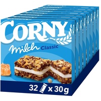 CORNY Müsliriegel Milch Classic, Milchsandwich mit Getreide und Milchcreme,