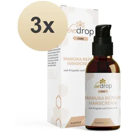 bedrop Vorteilsset Manuka Repair Handcream 3x25 ml Creme