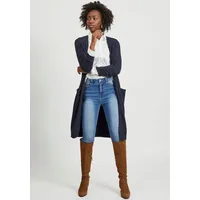 VILA VIRIL Longstrickjacke Blau XL