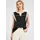 street one studio Blusentop schwarz 44