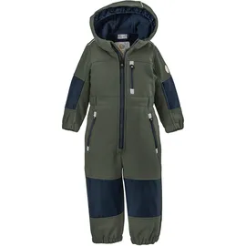 KILLTEC first instinct by killtec Kinder, Softshell Overall FIOW 35 MNS ONPC, dunkel waldgrün, 86/92, 38900-000 - 86-92