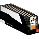 Sheba 56x 85g Megapack Sheba Varietäten Frischebeutel Delikatesse in Gelee mit Truthahn Katzenfutter nass