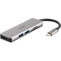 D-Link 5-in-1 USB-C Hub with HDMI/Card Reader (DUB-M530)