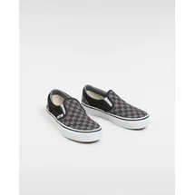 Vans Classic Slip-on Checkerboard Black / Pewter 31 1/2