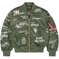 Alpha Industries Ma-1 Peace Bomberjacke - Sage Green - 3XL