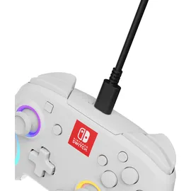 PDP Afterglow Wave Wireless Controller Weiß Switch, Switch OLED