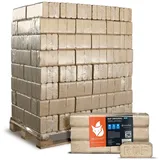 Heizfuxx RUF Original Blue Holzbriketts Nadelholz 10kg x 96 Gebinde 960kg Palette