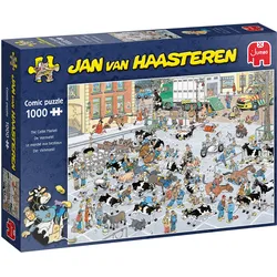 Jumbo Spiele Jan van Haasteren - Der Vieh-Markt - 1000 Teile, 1000 Stück(e), Car