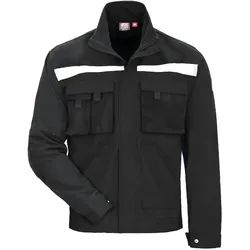 AS Arbeitsschutz Arbeitsjacke Nitras Motion Tex Plus | Gr.68 | atmungsaktiv | schwarz