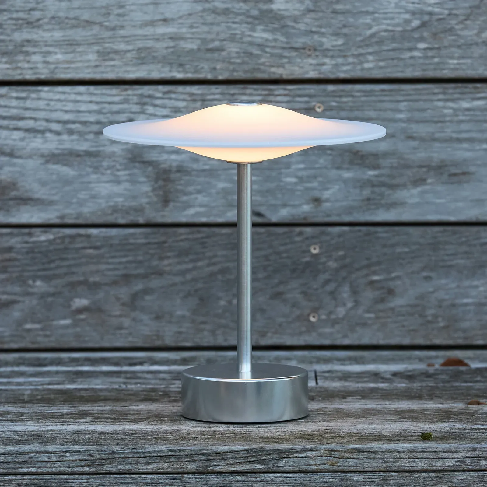 Außenleuchte Piet Hein, dimmbar, Metallisch, für Balkon, Aluminium, Design - 25