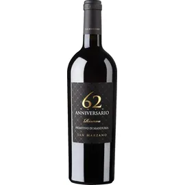San Marzano Anniversario 62 Primitivo di Manduria Riserva 2019 0,75 l