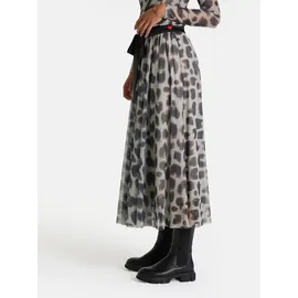 LIEBLINGSSTÜCK Midirock »RebiaL«, in Mesh-Optik Gr. 40, beige gemustert, , 95842633-40