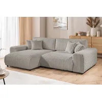 S-style möbel Mollis - Ecksofa mit Schlaffunktion und Bettkasten