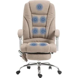 CLP Pacific Stoff mit Massagefunktion taupe