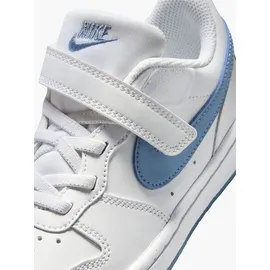 Nike Court Borough Low Kinder Weiß/Blau 29,5