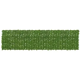 vidaXL Balkonverkleidung 400 x 100 cm Gelb/Grün Polyethylen