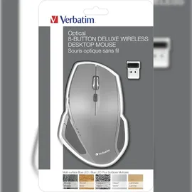 Verbatim 8-Button Wireless Blue LED Mouse (49041)
