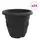 vidaXL Runder Blumentopf 24 pcs Ø 39 x 32 cm Schwarz