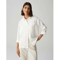 Opus Langarmbluse | Hemdbluse FALENSA Regular aus Lyocell Milk,