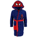 COFI Spiderman Kinderbademantel aus weichem Coral Fleece für Kinder 110/116