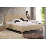 MAINTAL Mison 200 x 200 cm Bonnell-Federkernmatratze | H3 beige