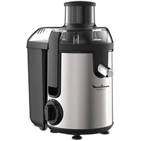 Moulinex Frutelia + Moulinex Entsafter, 400 W, 2 Geschwindigkeitsstufen + Impuls, kompakter Entsafter, Fruchtfleischsammler 950 ml, Tropfstopp, spülmaschinengeeignet JU420D10