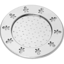 A di Alessi Alessi AKK80/13 Mini Girotondo, Glasuntersetzer, feuchtigkeitabstossend aus Edelstahl 18/10 glänzend poliert