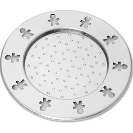 A di Alessi Alessi AKK80/13 Mini Girotondo, Glasuntersetzer, feuchtigkeitabstossend aus Edelstahl 18/10 glänzend poliert