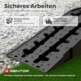 GENTOR Auffahrrampe 2er Set bis 5 Tonnen