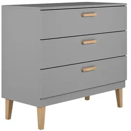 petits-meubles Kommode 100 x 90 cm Grau