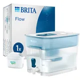 Brita Maxtra Pro All-In-1 Kartuschen 1 St. + Flow Wasserfilter-Station basic blue